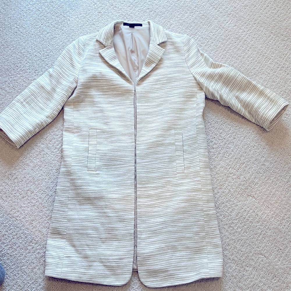 Express Design Studio Jacquard Topper Jacket
